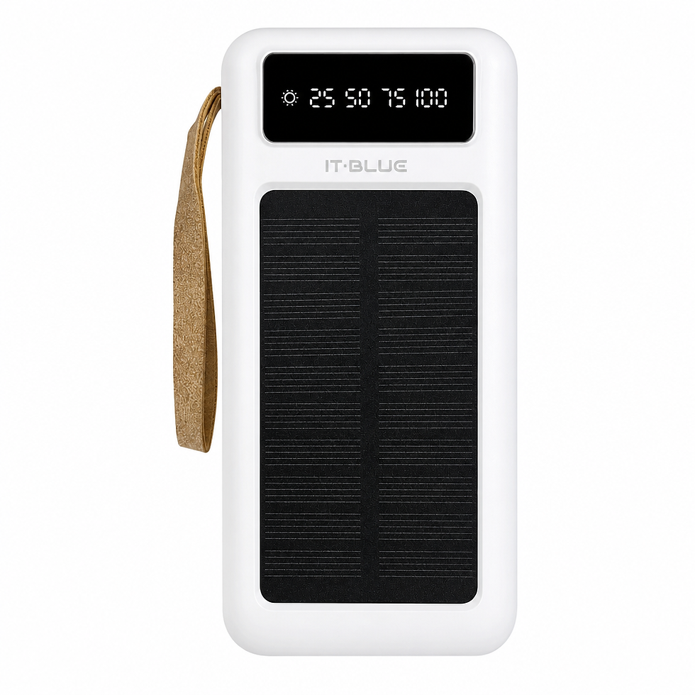 Miniatura: CARREGADOR SOLAR PORTÁTIL com 30.000mAh