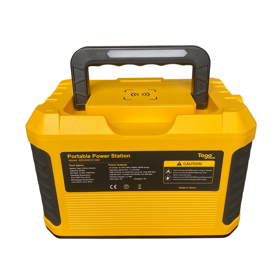 Miniatura: Estação de Energia Portátil Togo Power ADVANCE 1000W