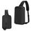 Miniatura: Mochila Transversal Slim Black