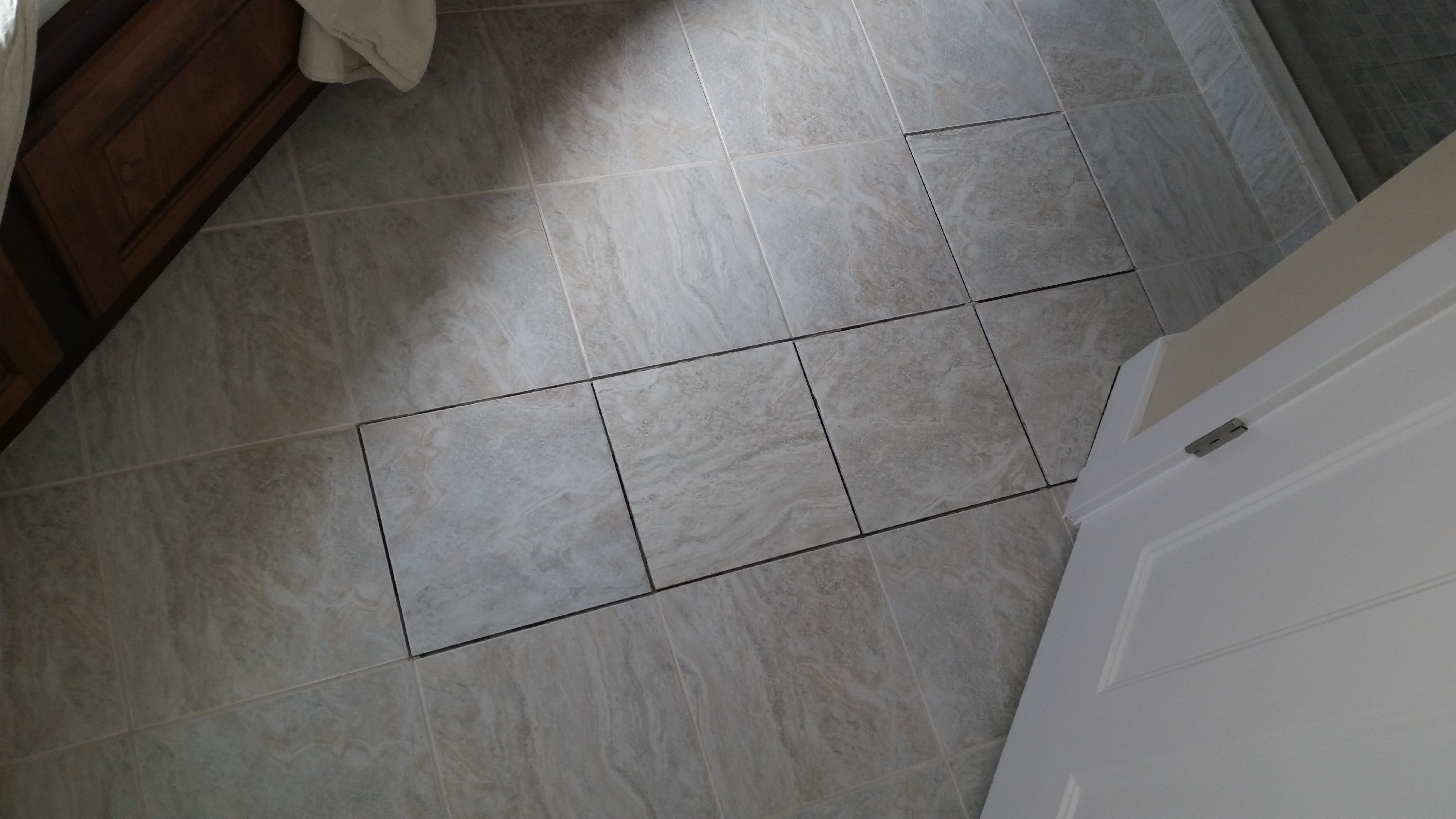Bath tile replacement