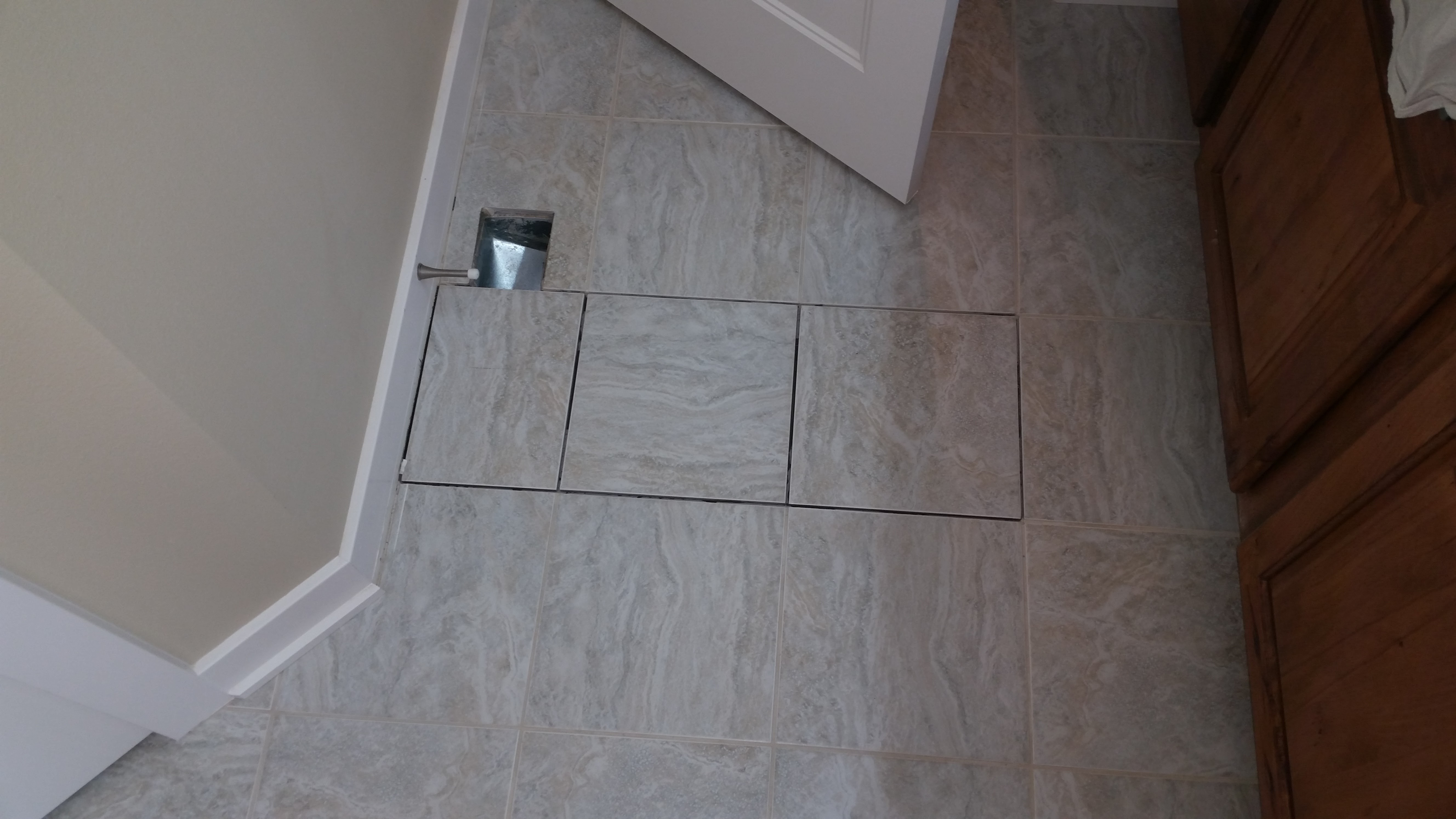 Bath tile replacement