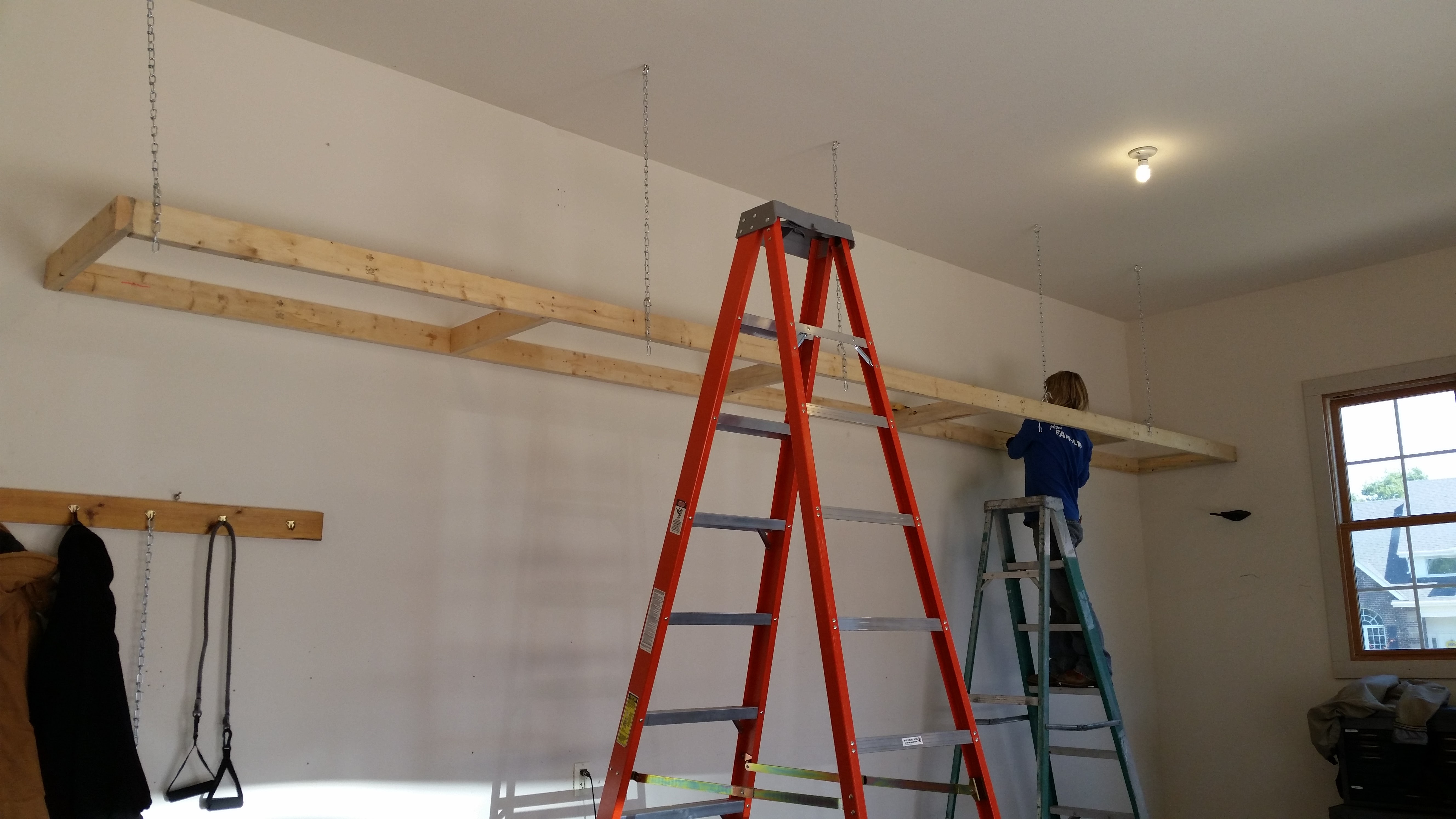 Quick garage storage