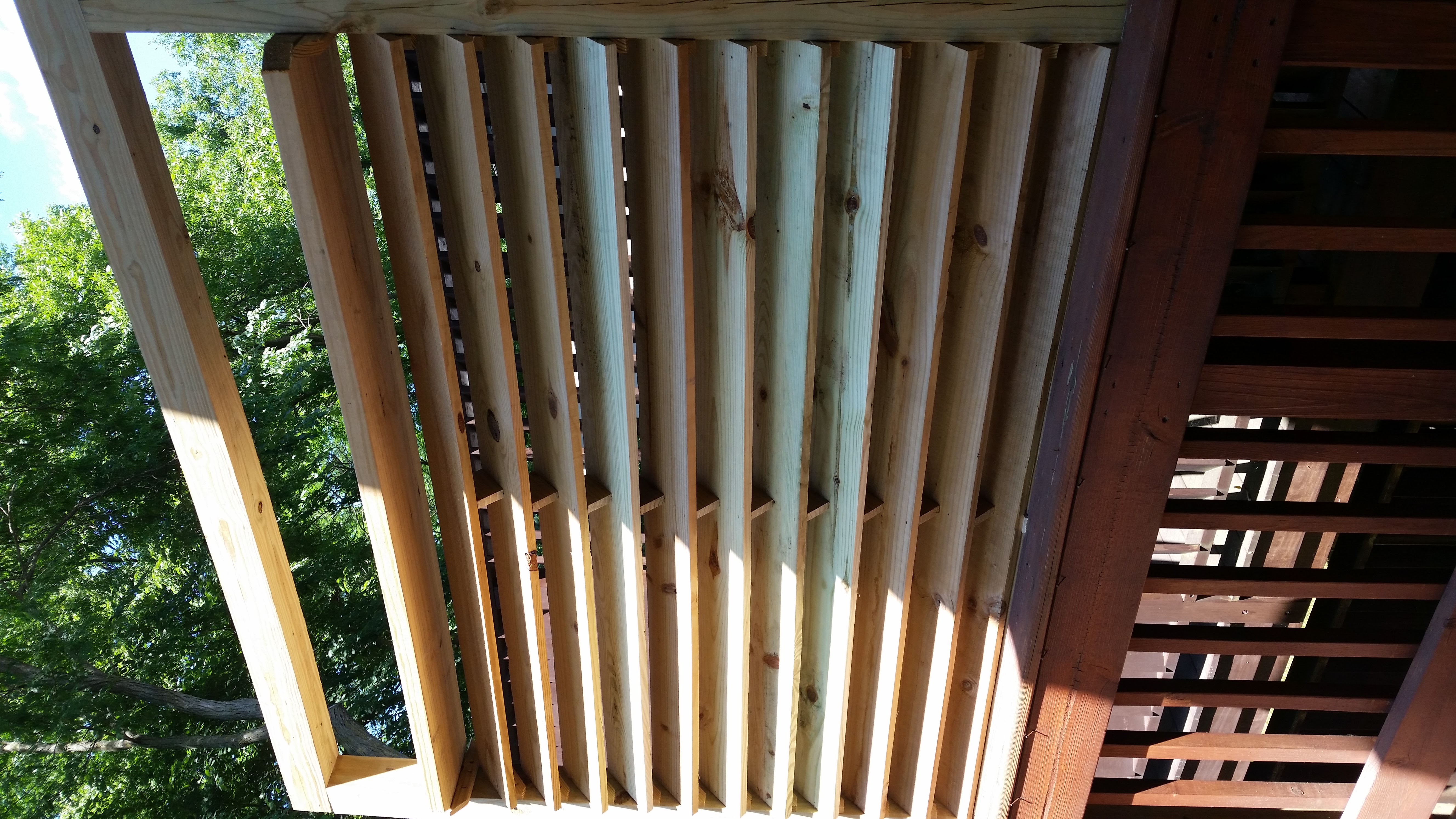 Windproof Deck Blind