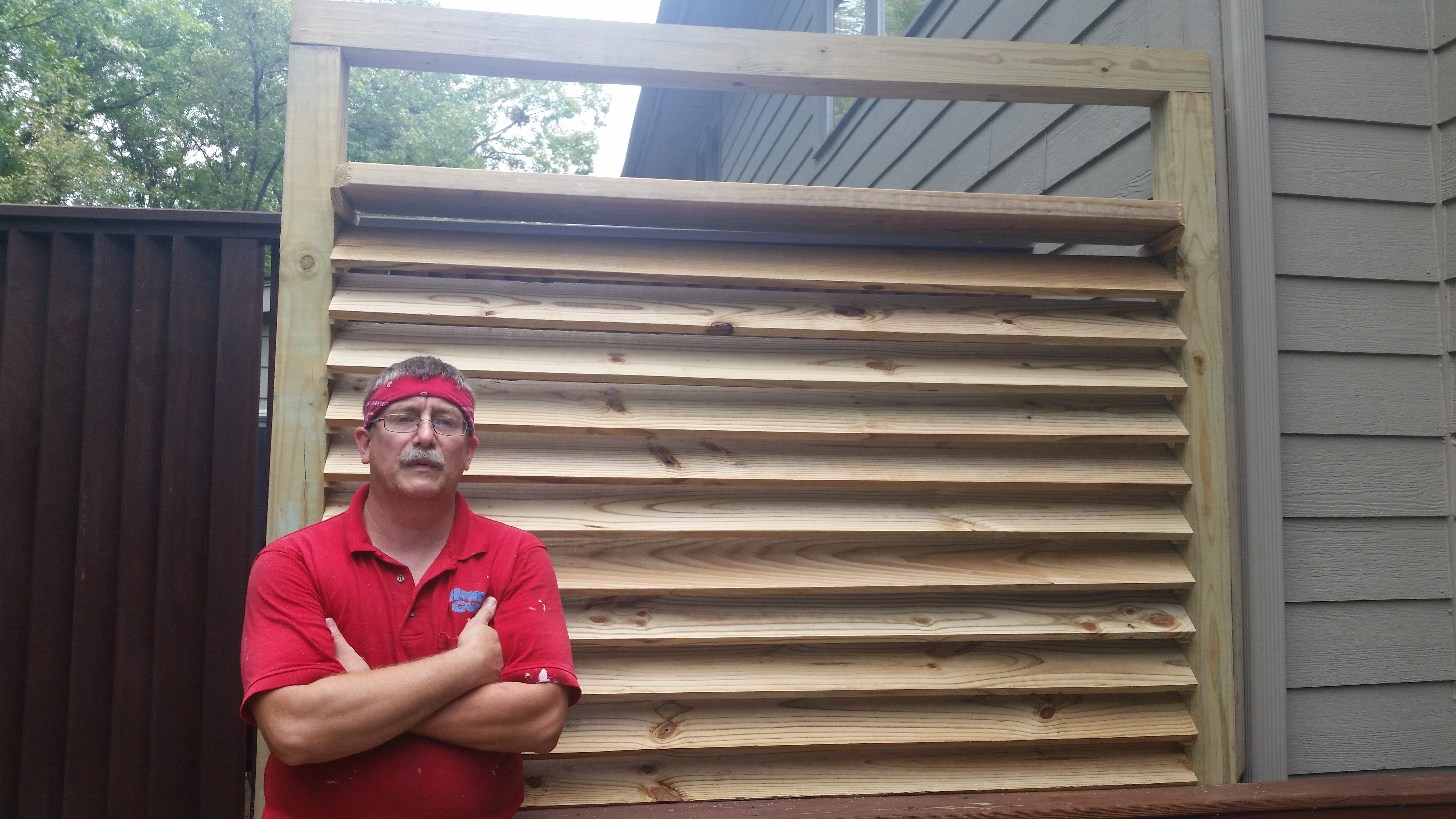 Windproof Deck Blind