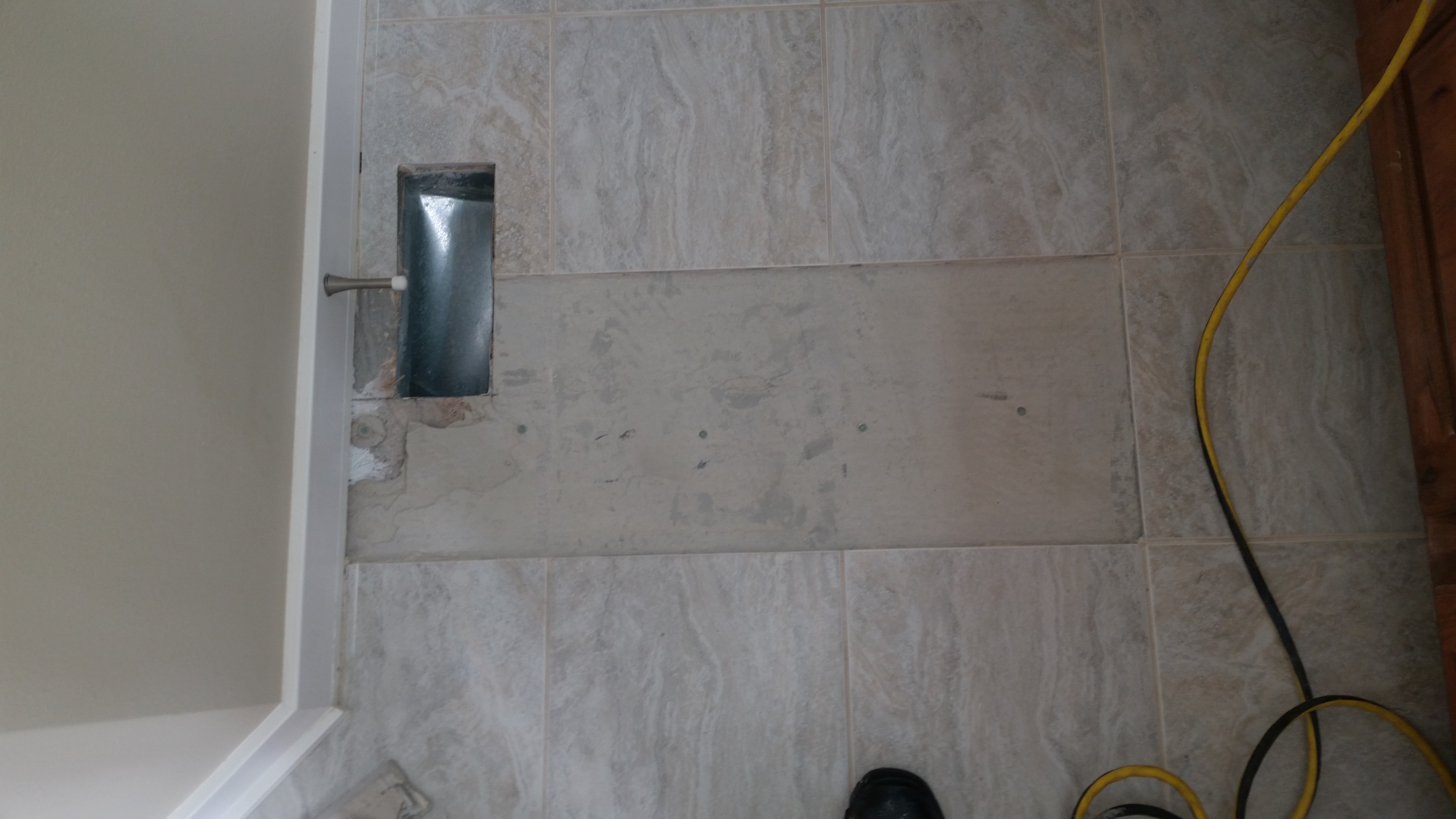 Bath tile replacement