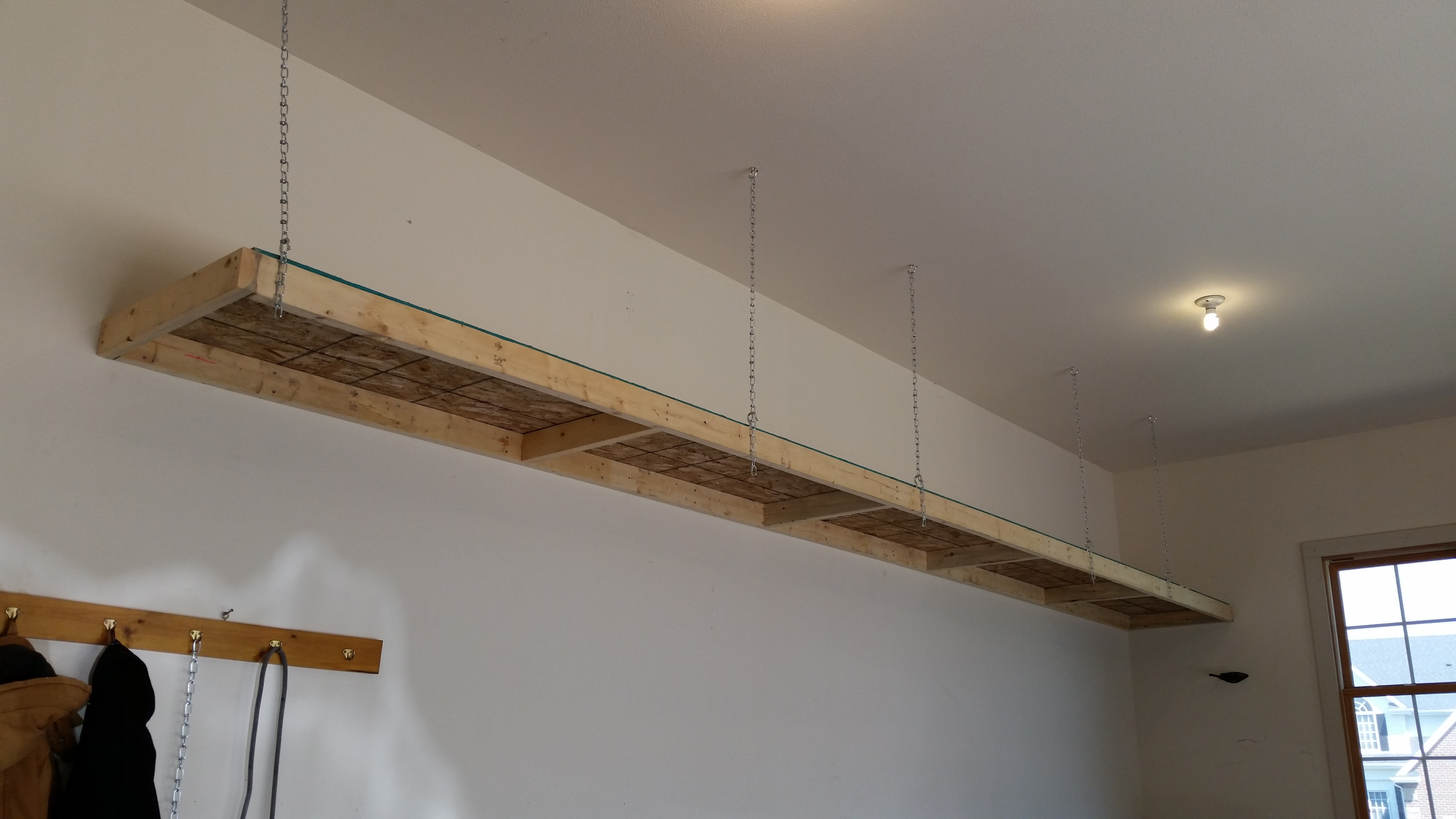 Garage overhead storage
