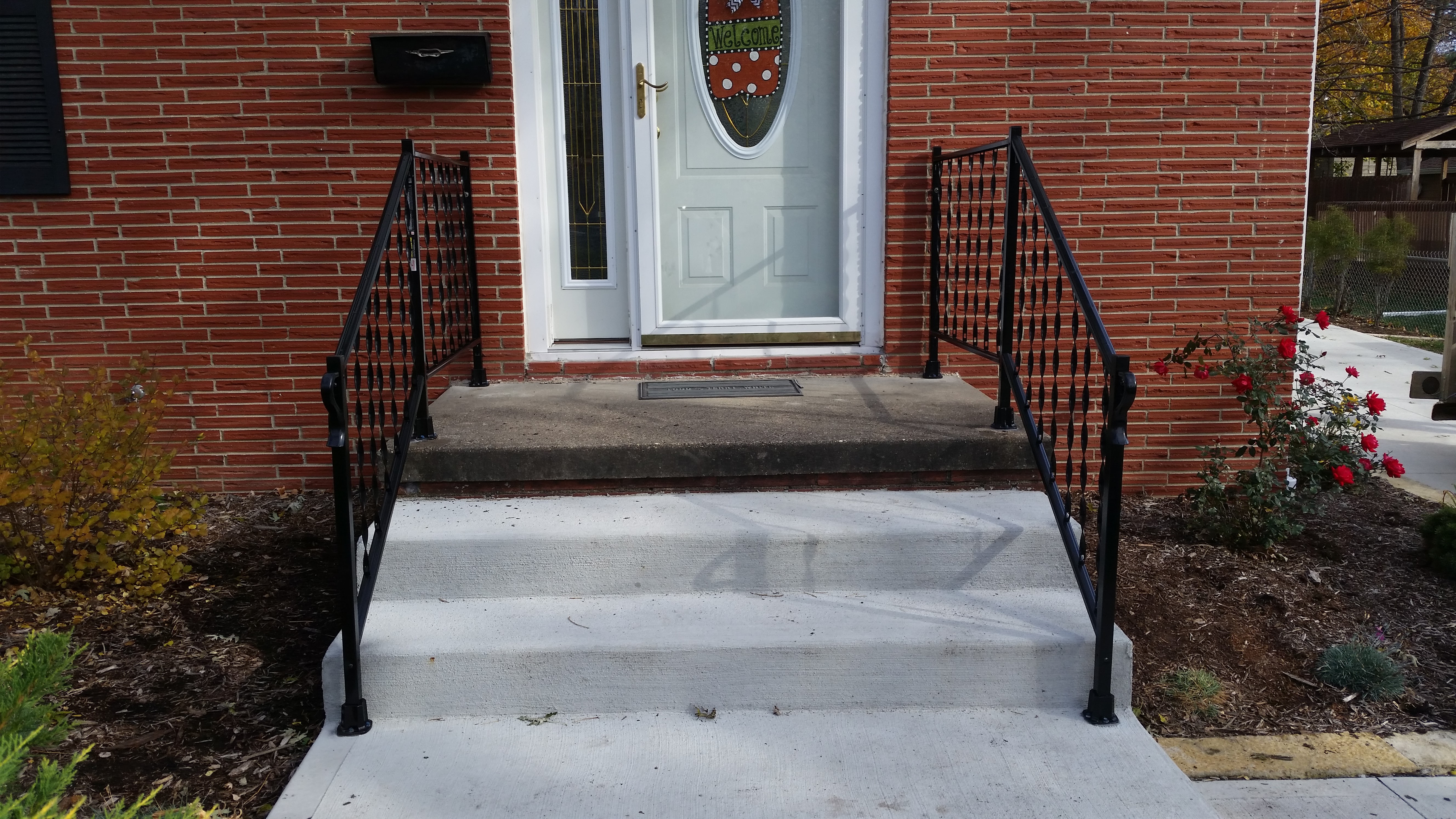 Stoop Handrails