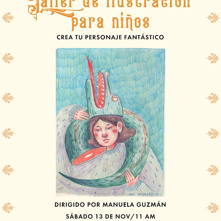 Taller de ilustración para niños-Crea tu personaje fantástico