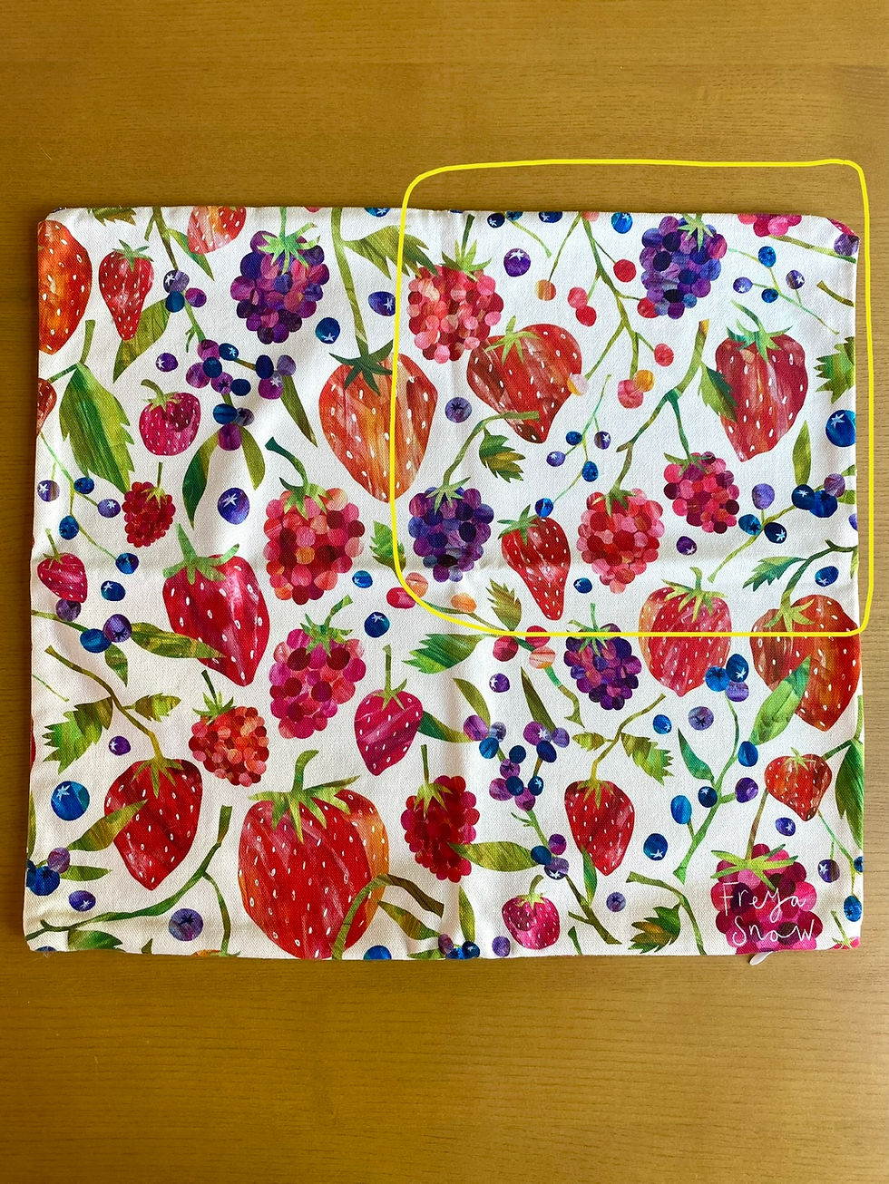 Thumbnail: Berry Burst Cushion - SECONDS