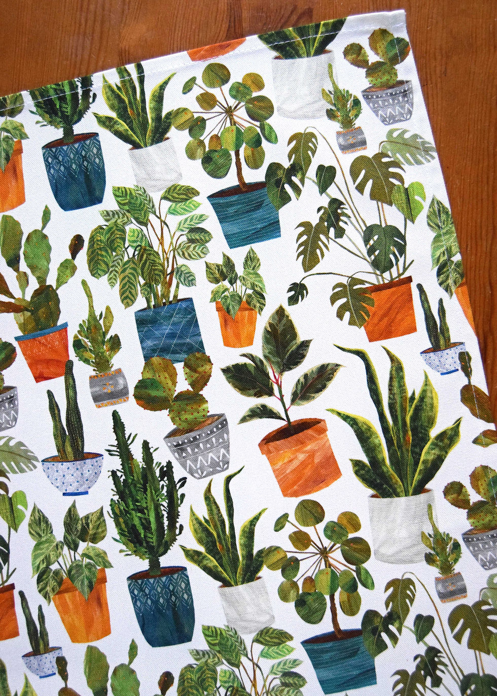 Thumbnail: Houseplants Tea Towel