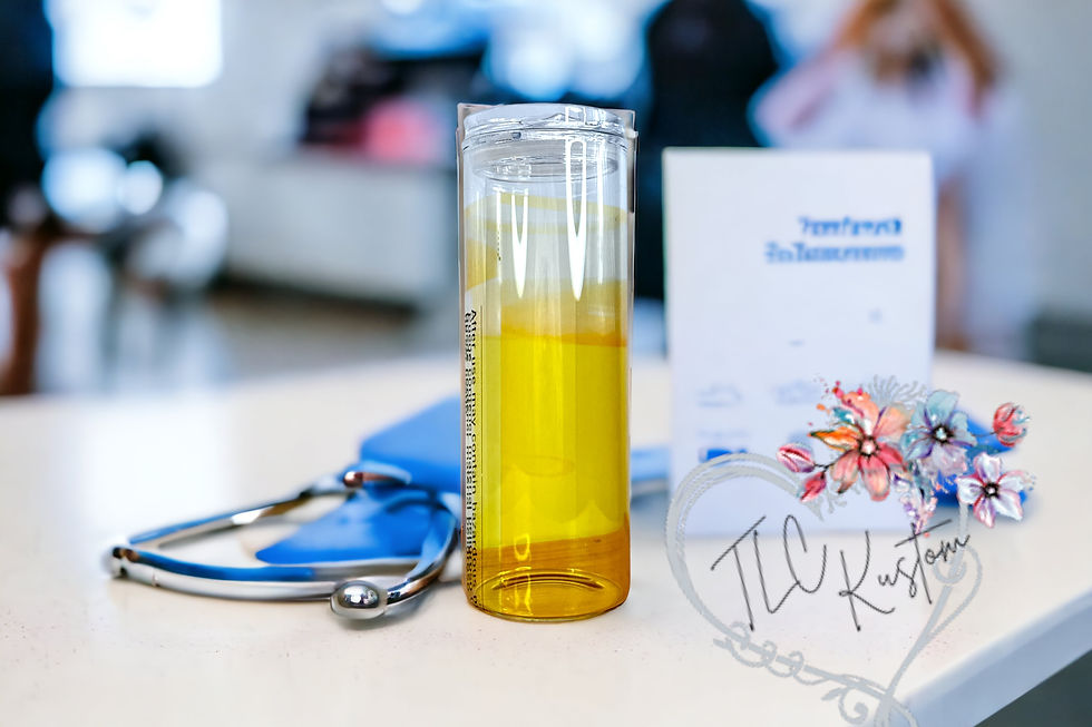 Thumbnail: 20oz Duo Glass Tumbler (Clear) - Pee Specimen