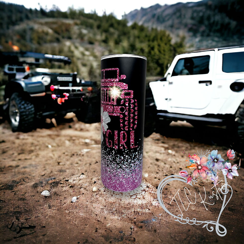 Thumbnail: 20oz Skinny - Jeep Girl