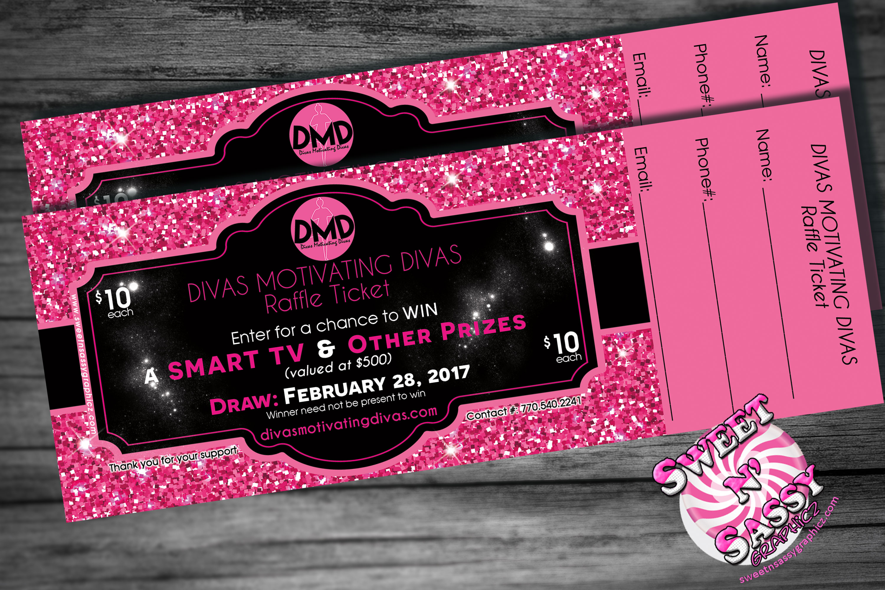 Custom Raffle Tickets
