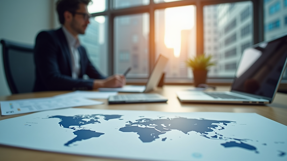 Illustration for the article: Creating an International Business Strategy