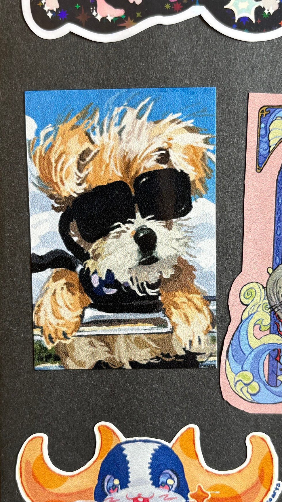 Thumbnail: Dapper Puppy Sticker
