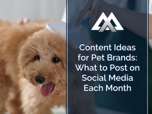 Content Ideas for Pet Brands: What to Post on Social Media Each Month
