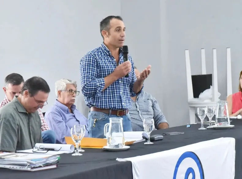 Marcos Pastori, Presidente de la Sociedad Rural de Chaco. Foto Al Campo
