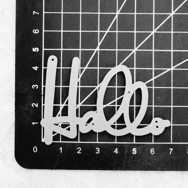 Miniaturbild: "HALLO"
