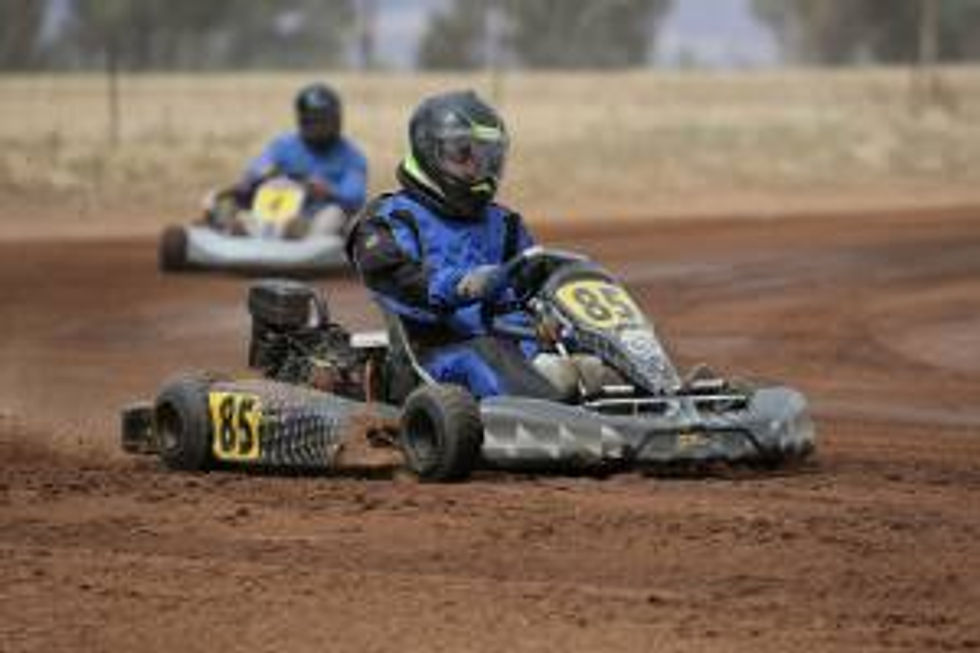 Jarrod Campbell at "Full Noise" having a Squirt in the Dirt llabo Motorsport Park, March 10, 2019