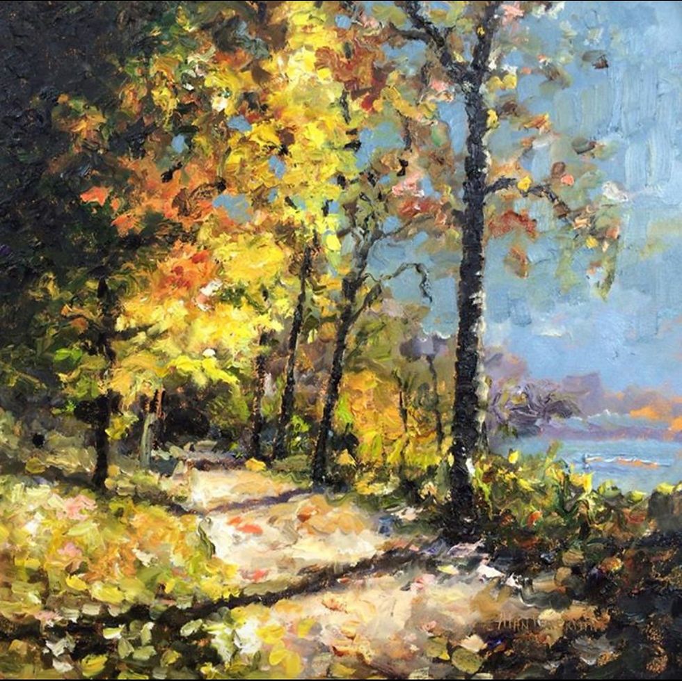 Autumn River Side