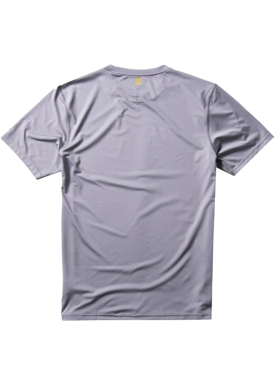 Thumbnail: Vissla Easy Seas ECO Short Sleeve Rash Guard - Grey