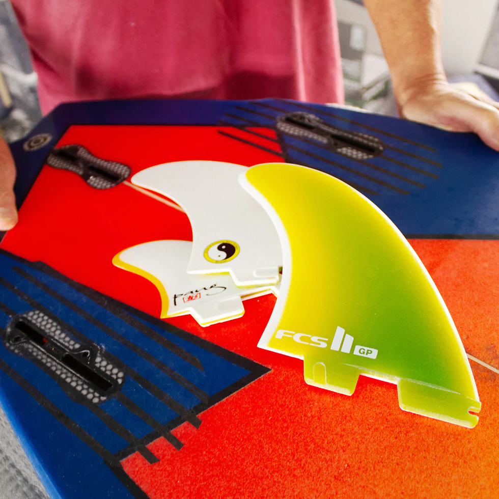 Thumbnail: FCS II T&C Twin + Stabiliser Fin