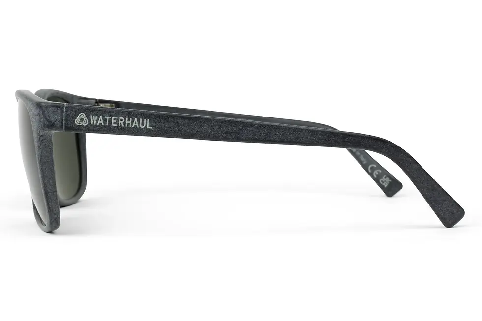 Thumbnail: Waterhaul Fitzroy Slate Sunglasses - Polarised Blue Mirror Lens