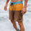 Thumbnail: Passenger Cutback NetPlus® Recycled Boardshort - Spruce Yellow/Toffee