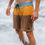 Thumbnail: Passenger Cutback NetPlus® Recycled Boardshort - Spruce Yellow/Toffee