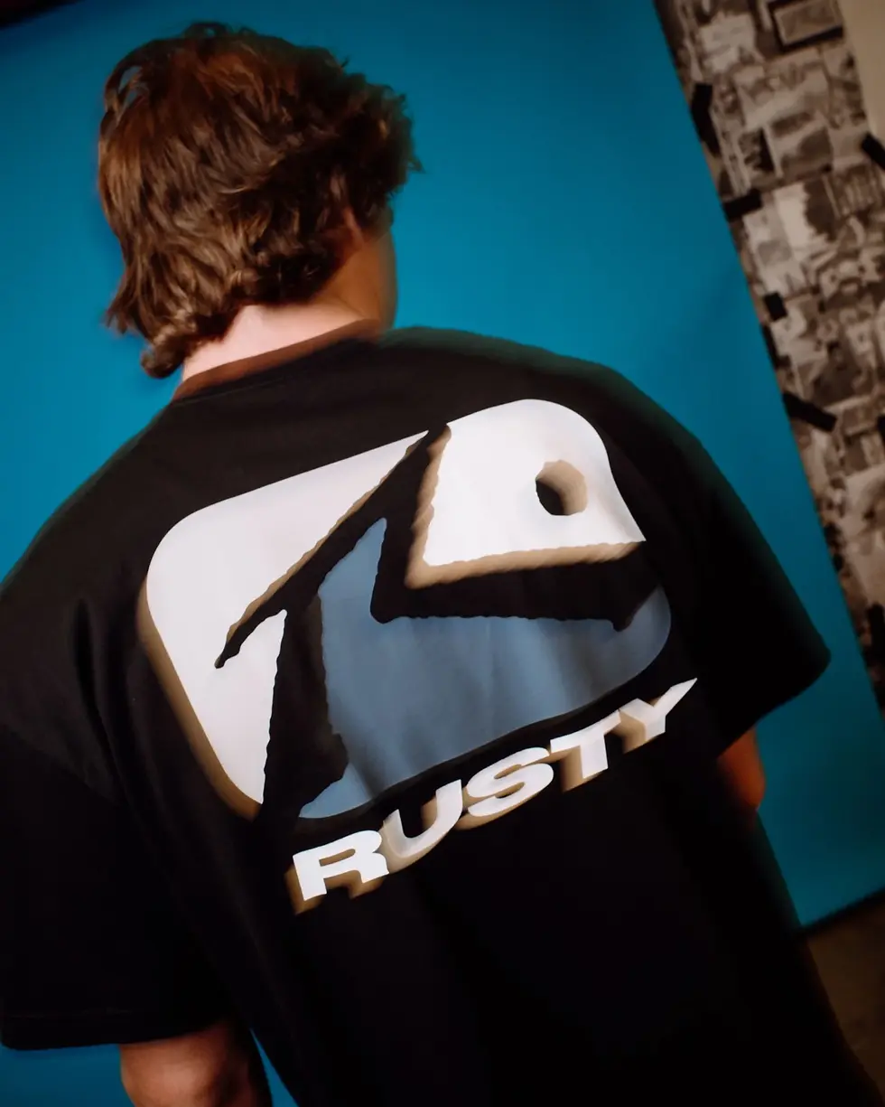 Thumbnail: Rusty Phenom Short Sleeve Tee - Black