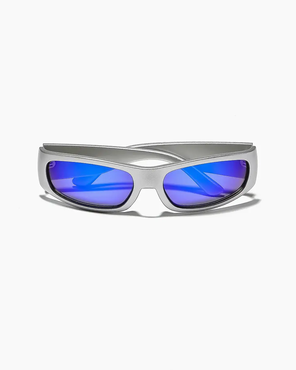 Thumbnail: Ritual Vision Parasite - Matte Chrome / Blue Polarised