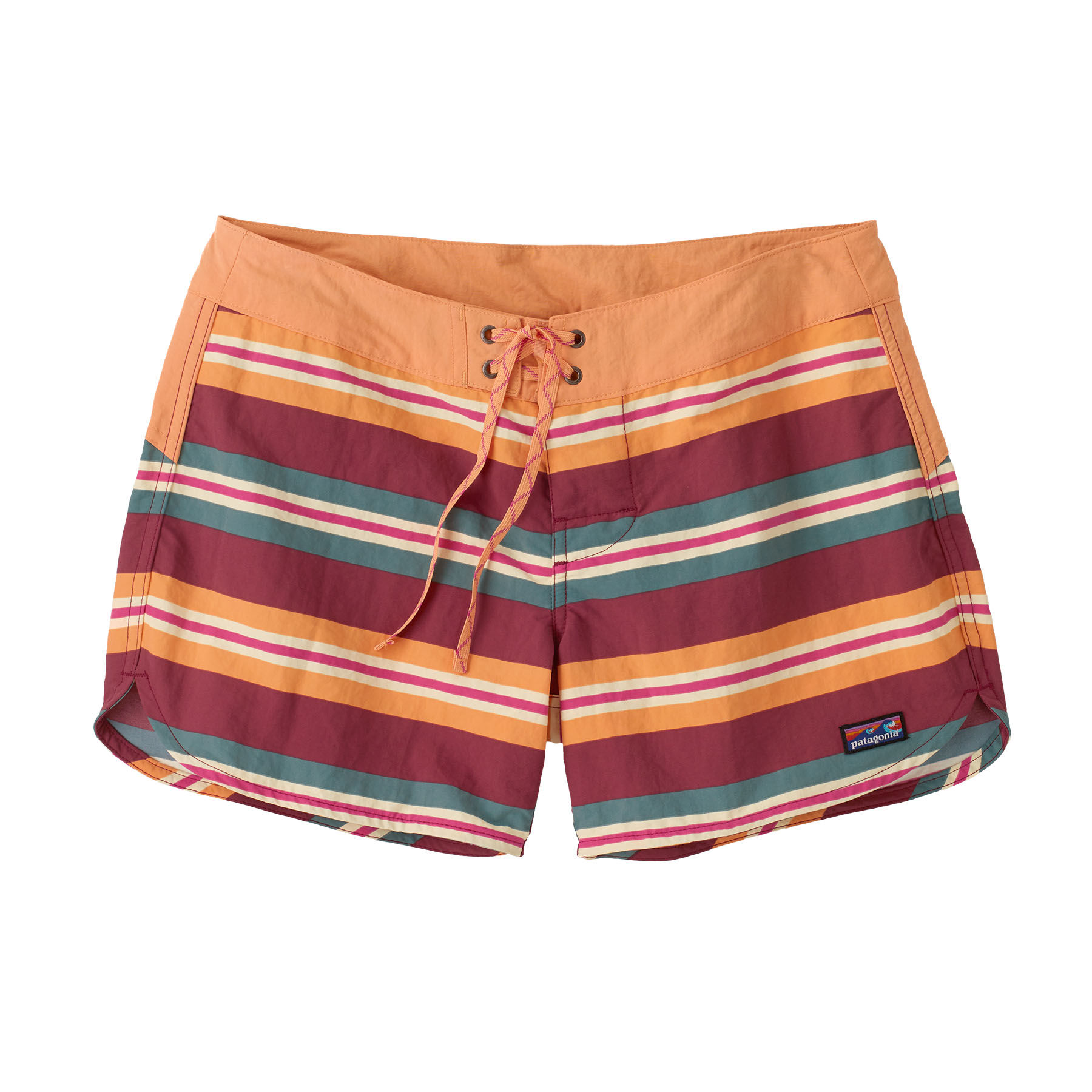 Patagonia Women's Wavefarer® Boardshorts - 5" Southern Swell: Marion Red