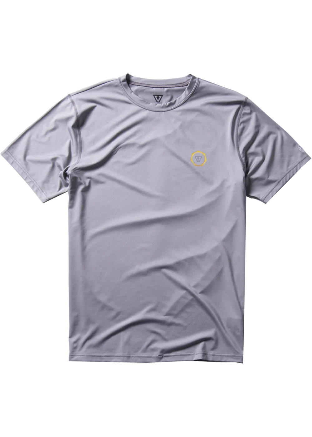 Vissla Easy Seas ECO Short Sleeve Rash Guard - Grey