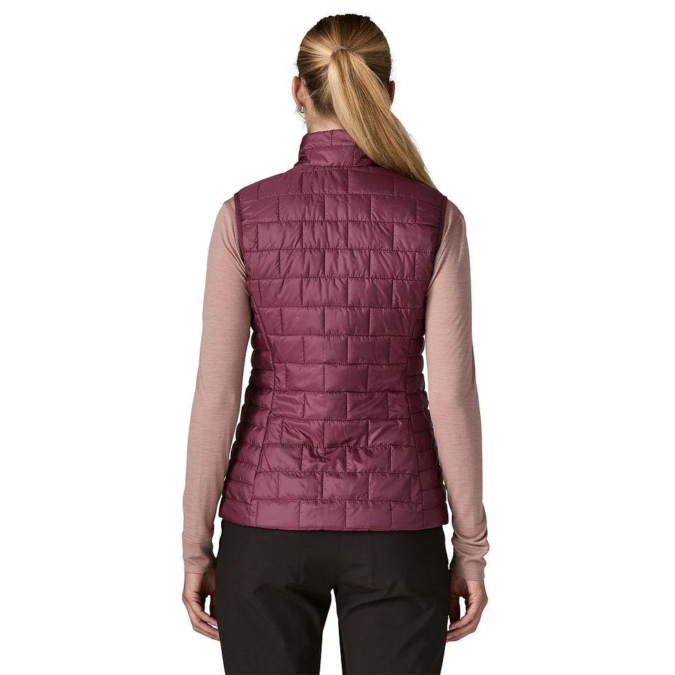 Thumbnail: Patagonia Women's Nano Puff® Vest - Berry Fig