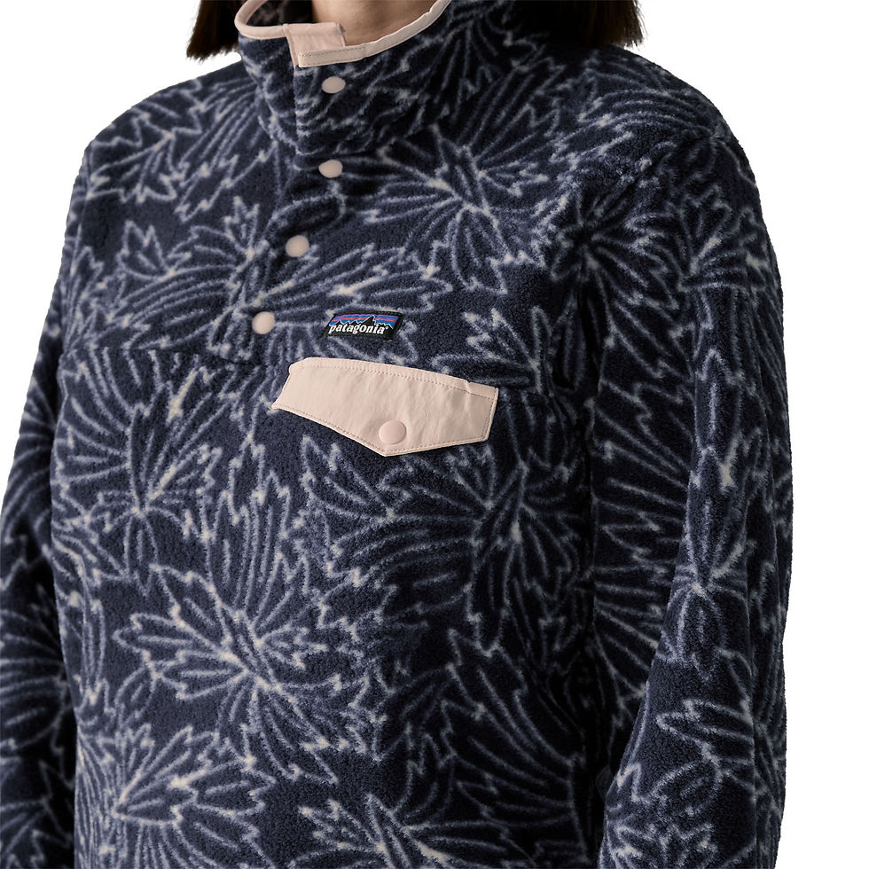 Thumbnail: Patagonia Women's Lightweight Synchilla® Snap-T® Fleece Pullover - Sunken Blue