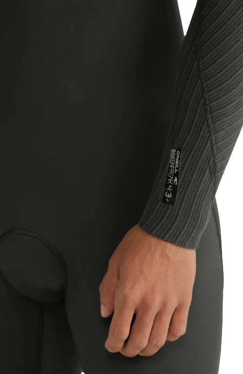 Thumbnail: O'Neill Hyperfreak Plus 4/3mm Chest Zip Full Wetsuit - Black