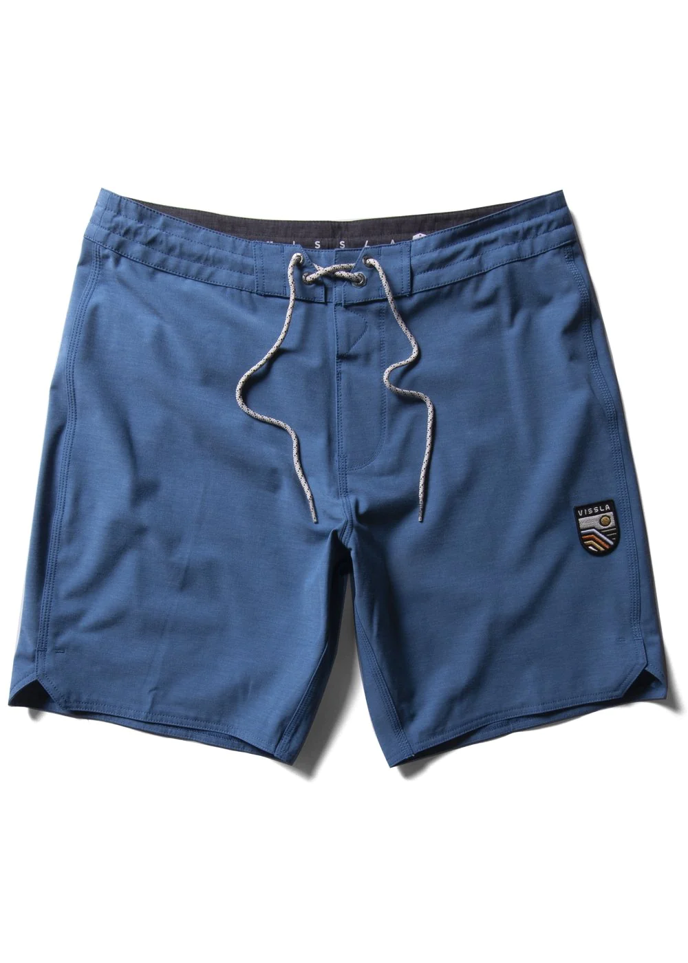 Vissla Solid Sets 18.5" Boardshort - Ocean Blue