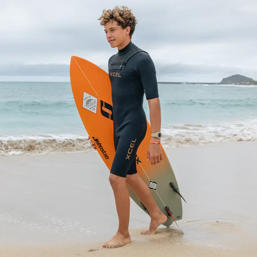 Thumbnail: Xcel Men's Comp+ Short Sleeve Spring Wetsuit 2/1.5mm