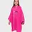 Thumbnail: dryrobe Kids Organic Towel dryrobe - Pink