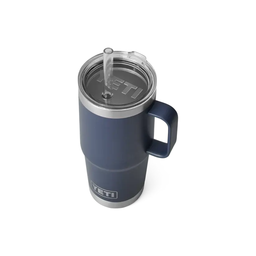 Thumbnail: YETI Rambler® 25 oz (710 ml) Straw Mug - Navy