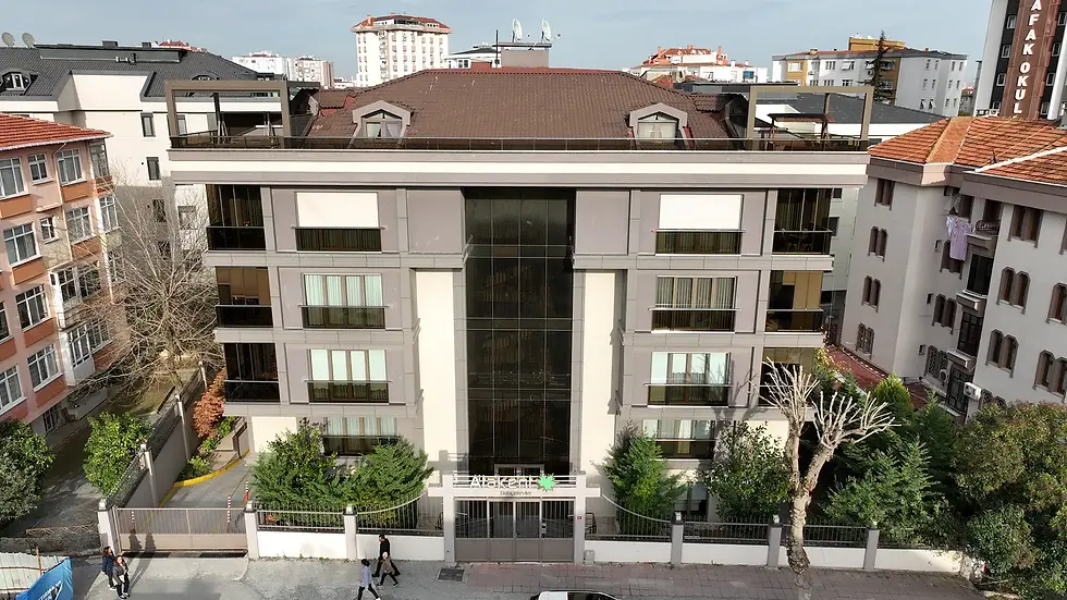 Bahçelievler'de modern apartman binası