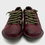 Thumbnail: ZETA Maude Incobuck Gras Granate Red Sneaker, leather, cushioned, comfort, zipper