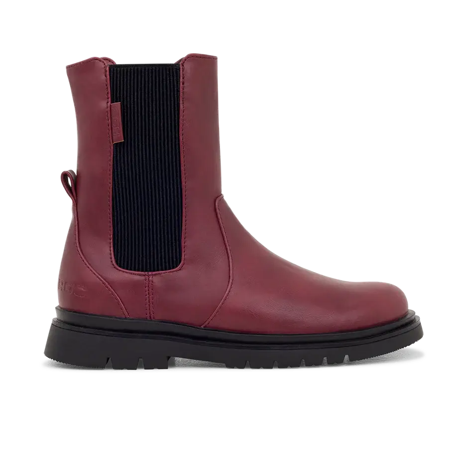 Roc, kids, children, Banjo Cherry Boots, red, tall, waterproof, wet, rain