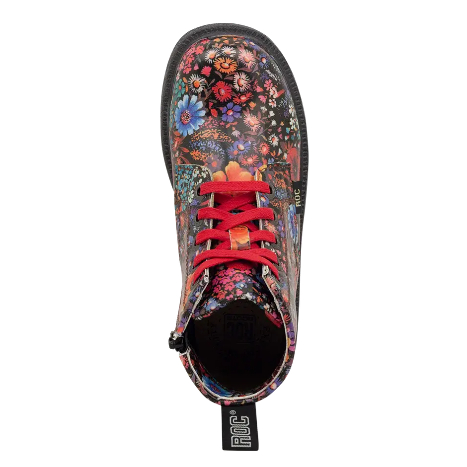 Thumbnail: Roc, kids, children, Joff Floral Boots - Size UK1/US3