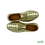 Thumbnail: Thyme & Co Tiles Gold Flat Shoe