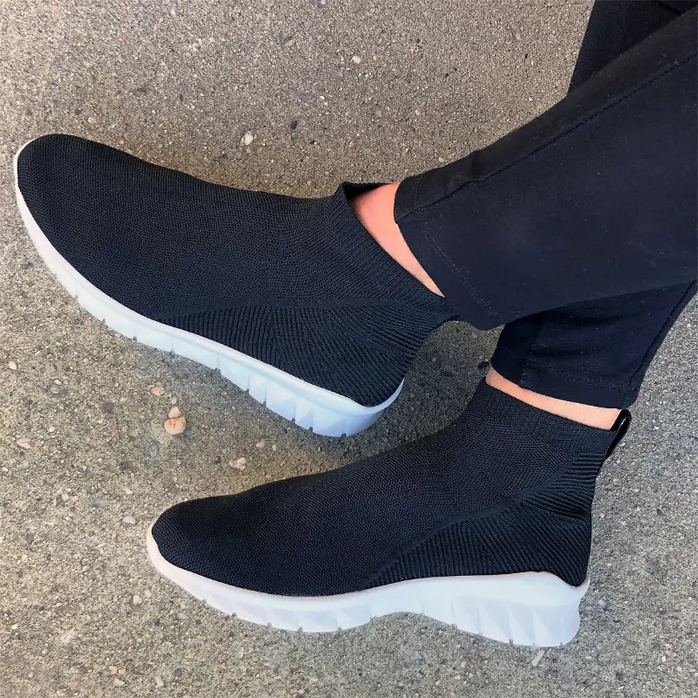 Thumbnail: NAOT Callisto Knit High-Top Sneaker, vegan, ankle boot, black