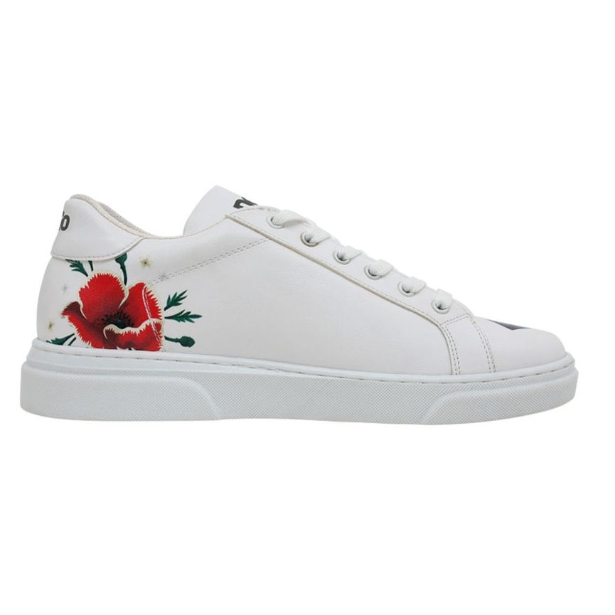 Thumbnail: DOGO Frida Kahlo Sneakers, vegan, lace up, comfort, unique