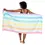 Thumbnail: Dock and Bay rainbow Stripe Quick Dry Towel, thin, light, beach