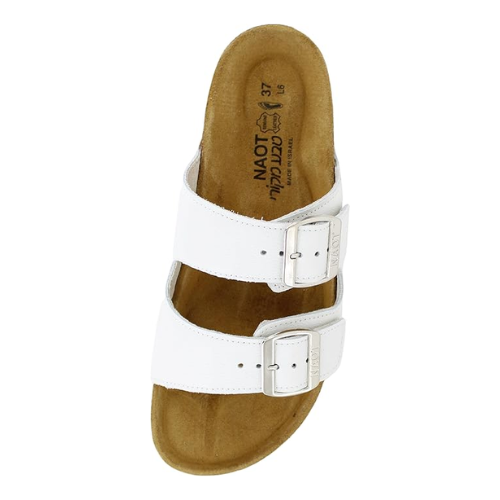 Thumbnail: NAOT Santa Barbara Womens top down showing two-strap slide