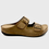 Thumbnail: Thyme and Co Quick Nubuck Slide, leather, double strap, lightweight, cushioned footbed, comfort